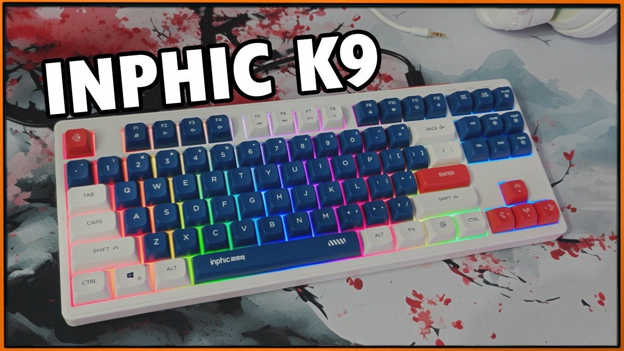 Мембранная клавиатура, которая может удивить - Inphic K902 #Inphic #Клавиатура