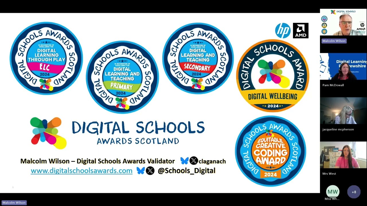 Digital Schools Awards Webinar August 2025