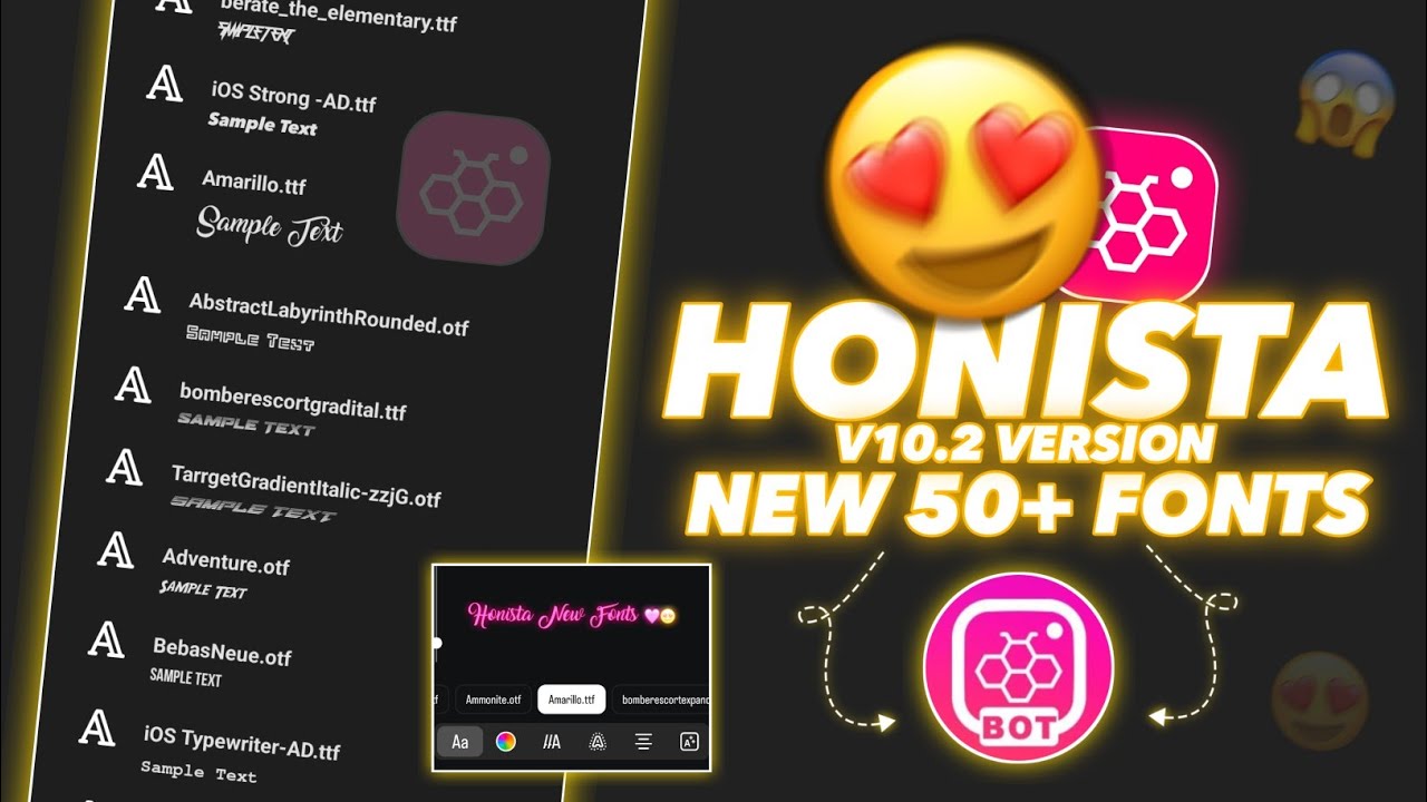 ⚙️Honista v10.2 Settings | Honista New Fonts Emojis |  Honista New Update Settings | iphone story