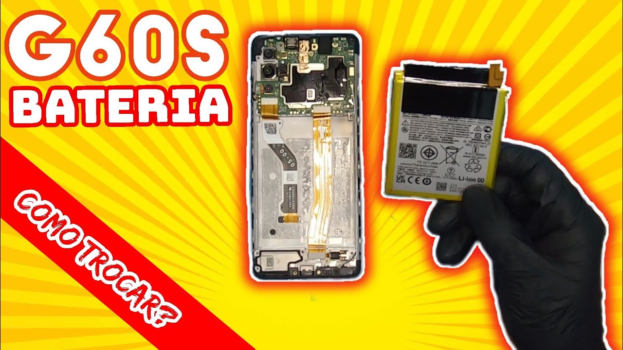 Troca de Bateria Moto G60S | Descarrega rápido | Desliga Sozinho
