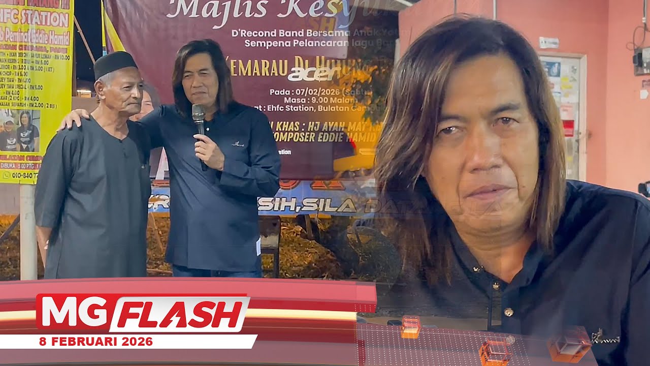 Kelantan ‘Mendonia’ Orang Dah Tak Malu Nyanyi Lagu Dikir Barat - Eddie Hamid #MGFlash