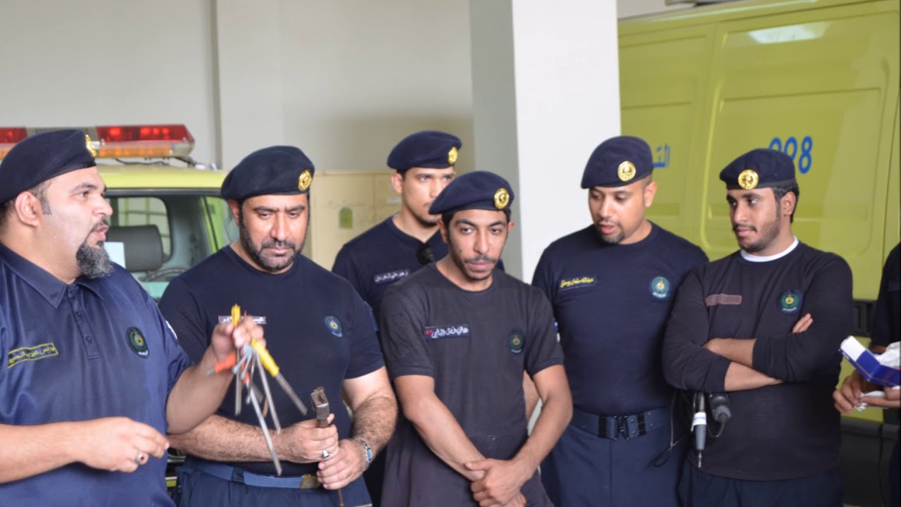 زيارة الدفاع المدني