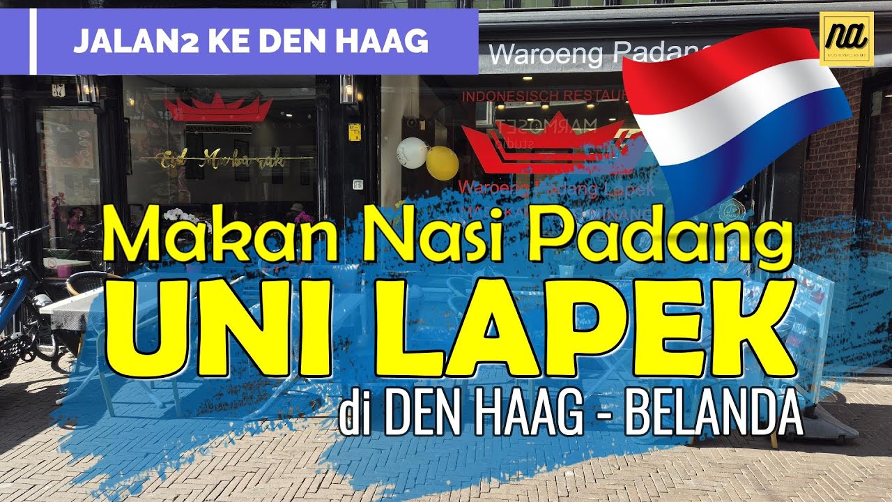 NASI PADANG Warung LAPEK di Den Haag - Belanda, Rasanya asli INDO banget !