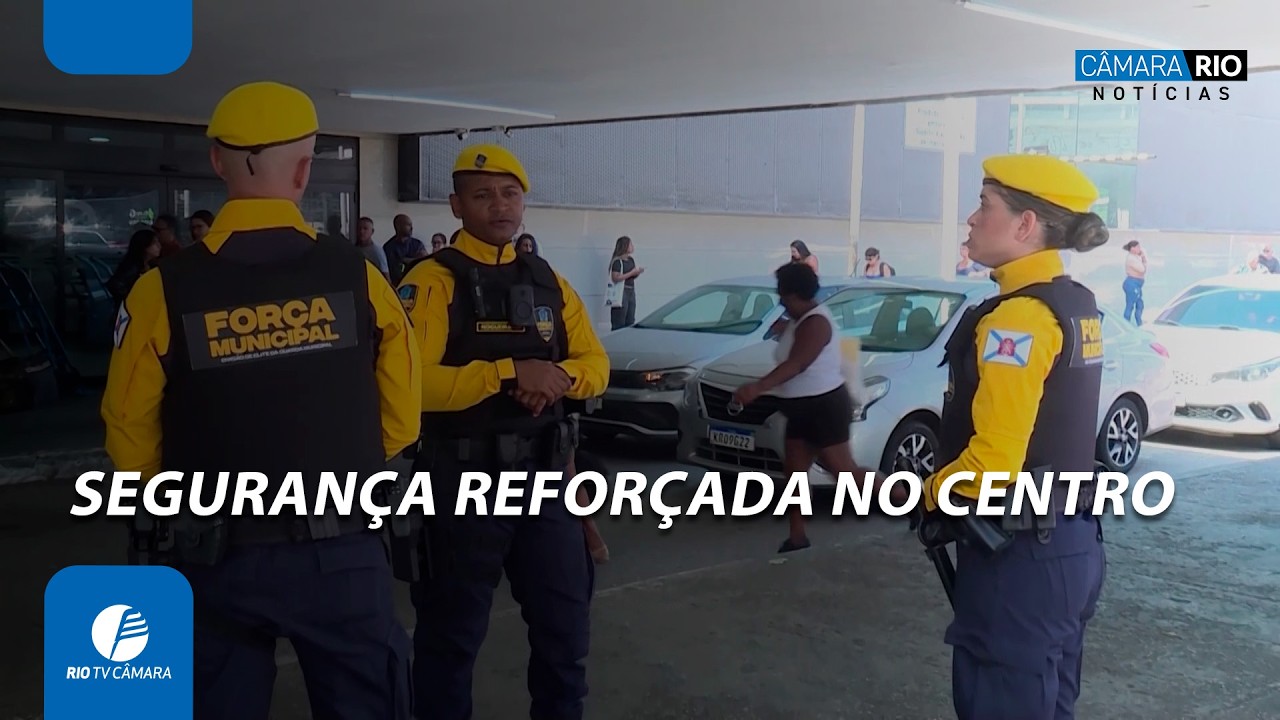 Força Municipal amplia atuação no Centro do Rio