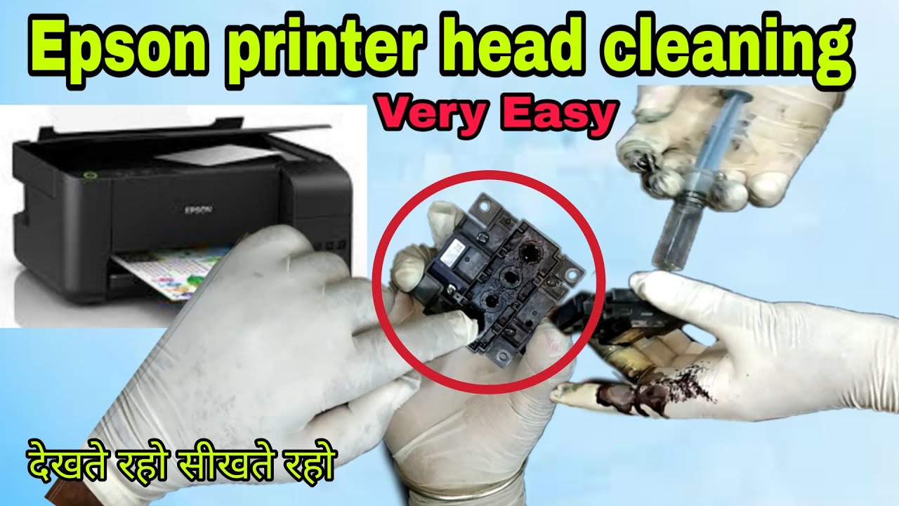 Epson l 3110 printer head cleaning