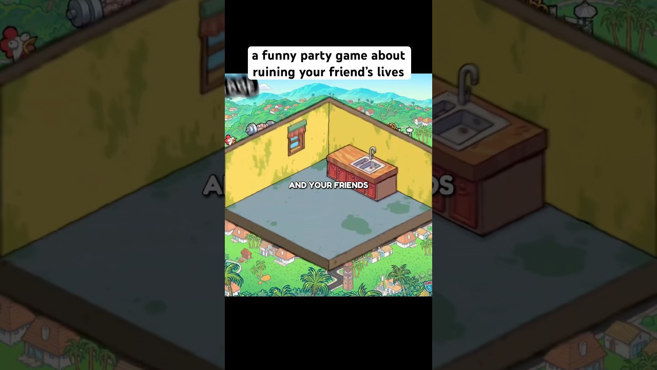 This Game RUINS Your Life 😭 #gaming #indiegame #lifesim #simgames #gameoflife #partygames