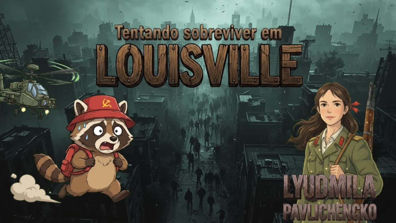 TENTANDO SOBREVIVER EM LOUISVILE! (Project Zomboid)