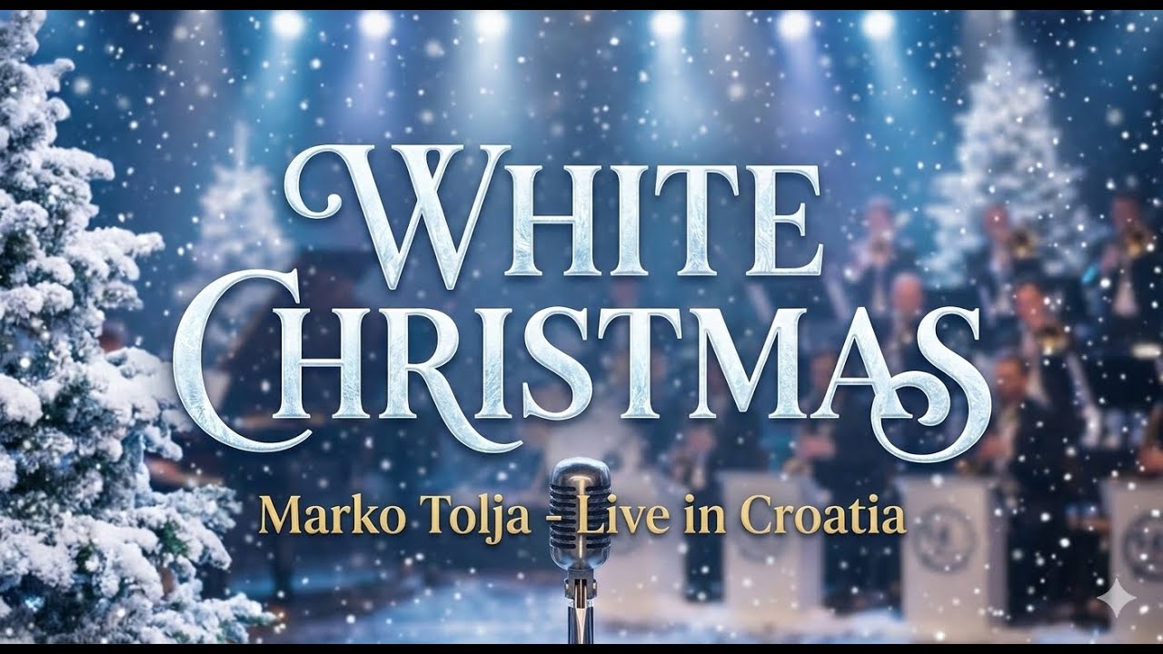 Magical Live Performance: Marko Tolja sings "White Christmas" ✨