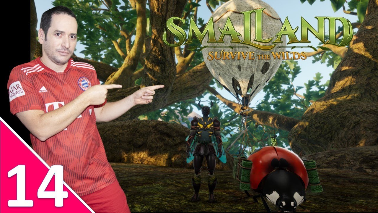 Smalland: Survive the Wilds PT BR 14: Como domar a Joaninha, carregando muitos itens