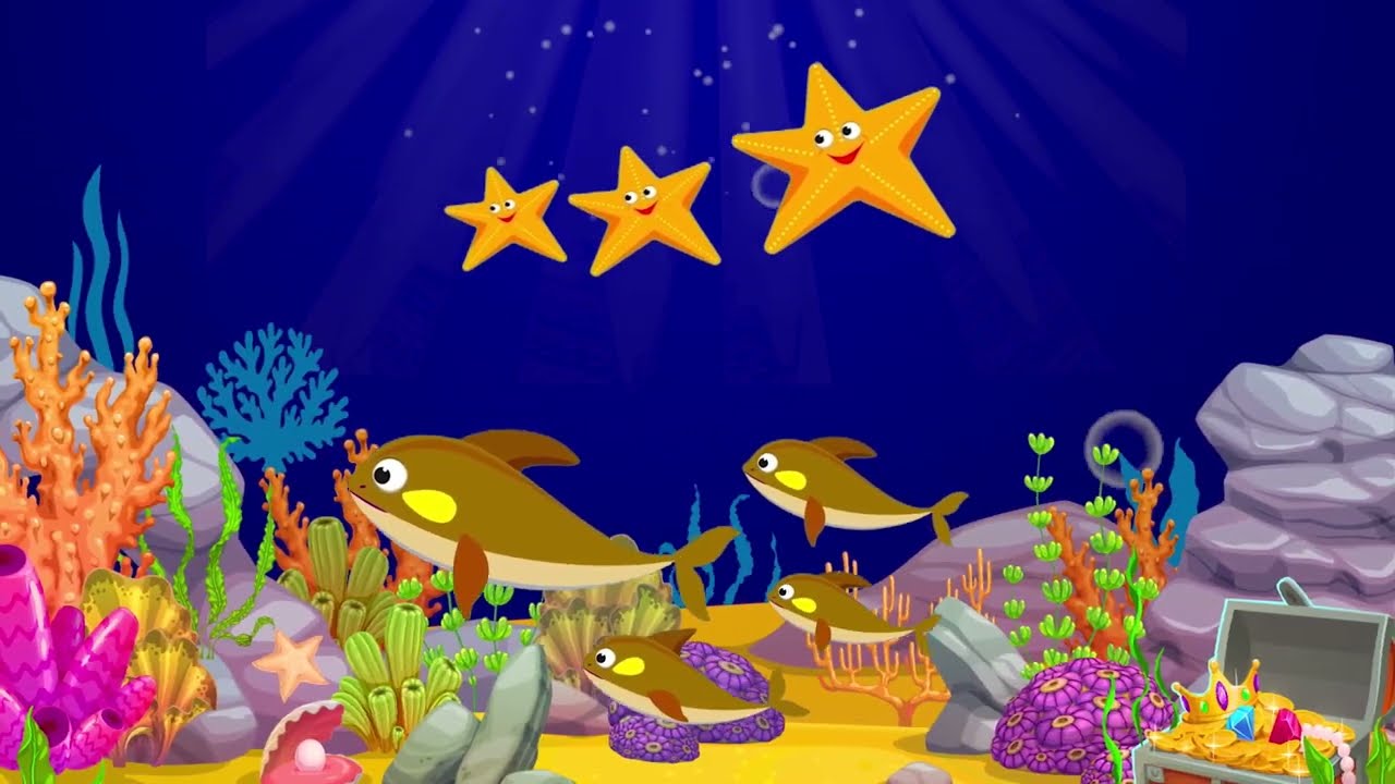 Fish and Baby Music 🌙  Calm Baby Sleep Music 😴 Lullaby for Babies #23