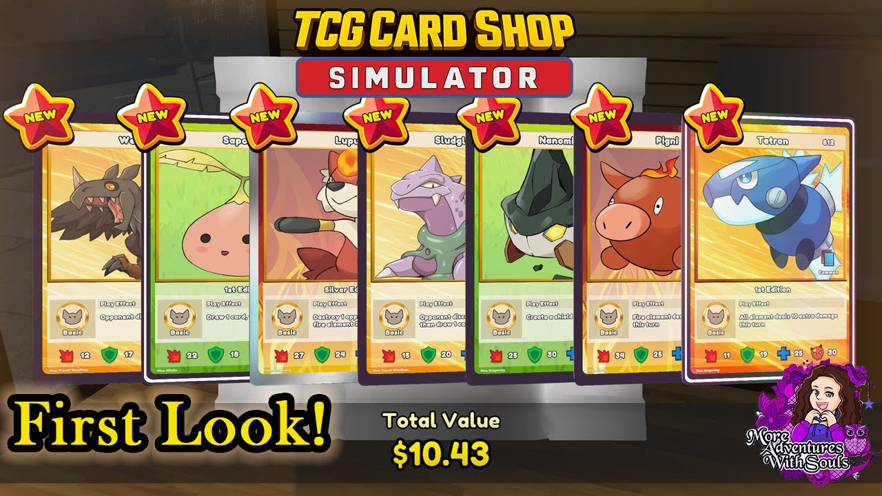 TCG Card Shop Simulator -  First Look!