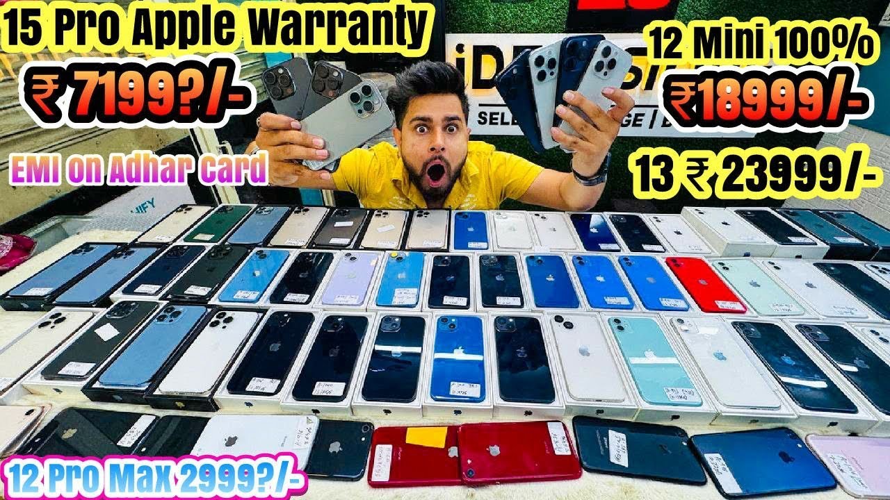 Navratre Sale 15 Pro 7199@/- apple warranty 13 Rs 23999/- 12 pro max 29999/- Second hand iphone
