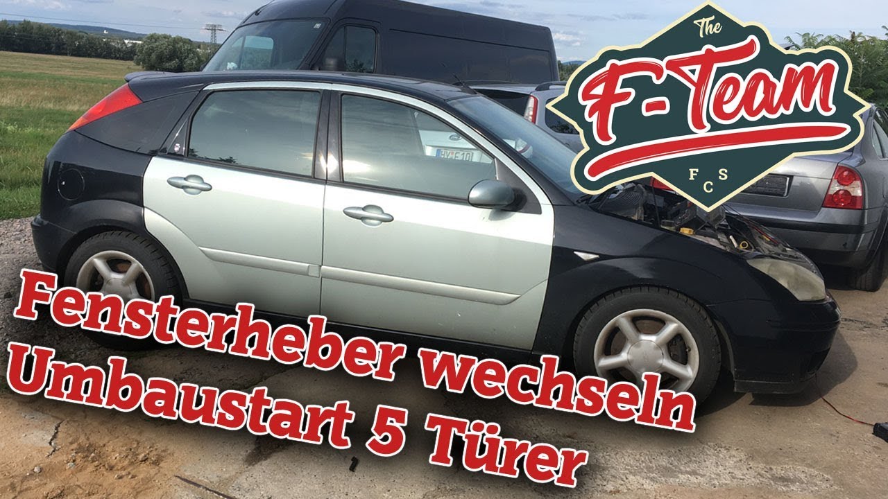 Ford Focus Fensterheber vorne & hinten wechseln | Start zum ST170 Umbau | the F - Team