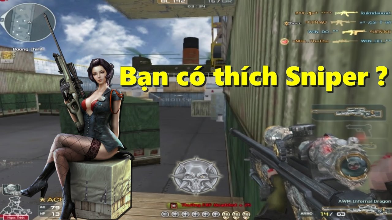[ B&igrave;nh luận CF ] Tập 1 ► Những kỹ năng cần c&oacute; để bắn Sniper tốt - Quang Brave