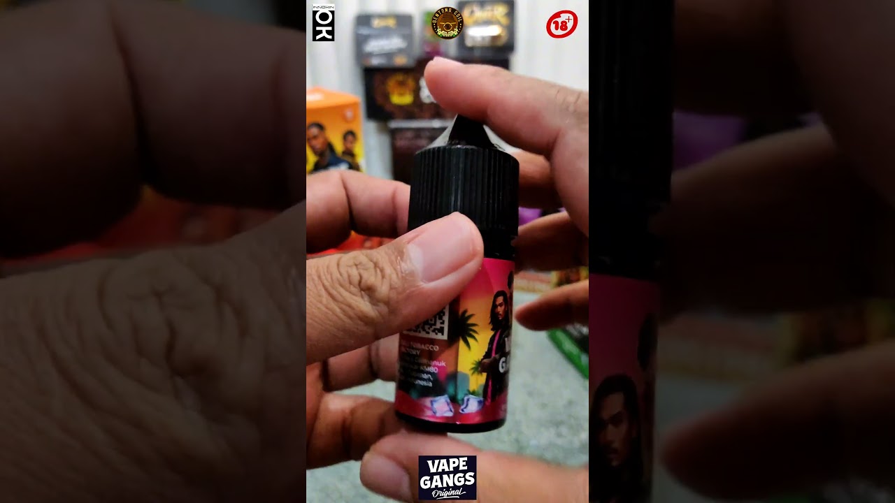 Liquid FRUIT PUNCH ICE BY VAPE GANGS SALTNIC 30 MG #review #vaporliquid #liquidindonesia #vapor