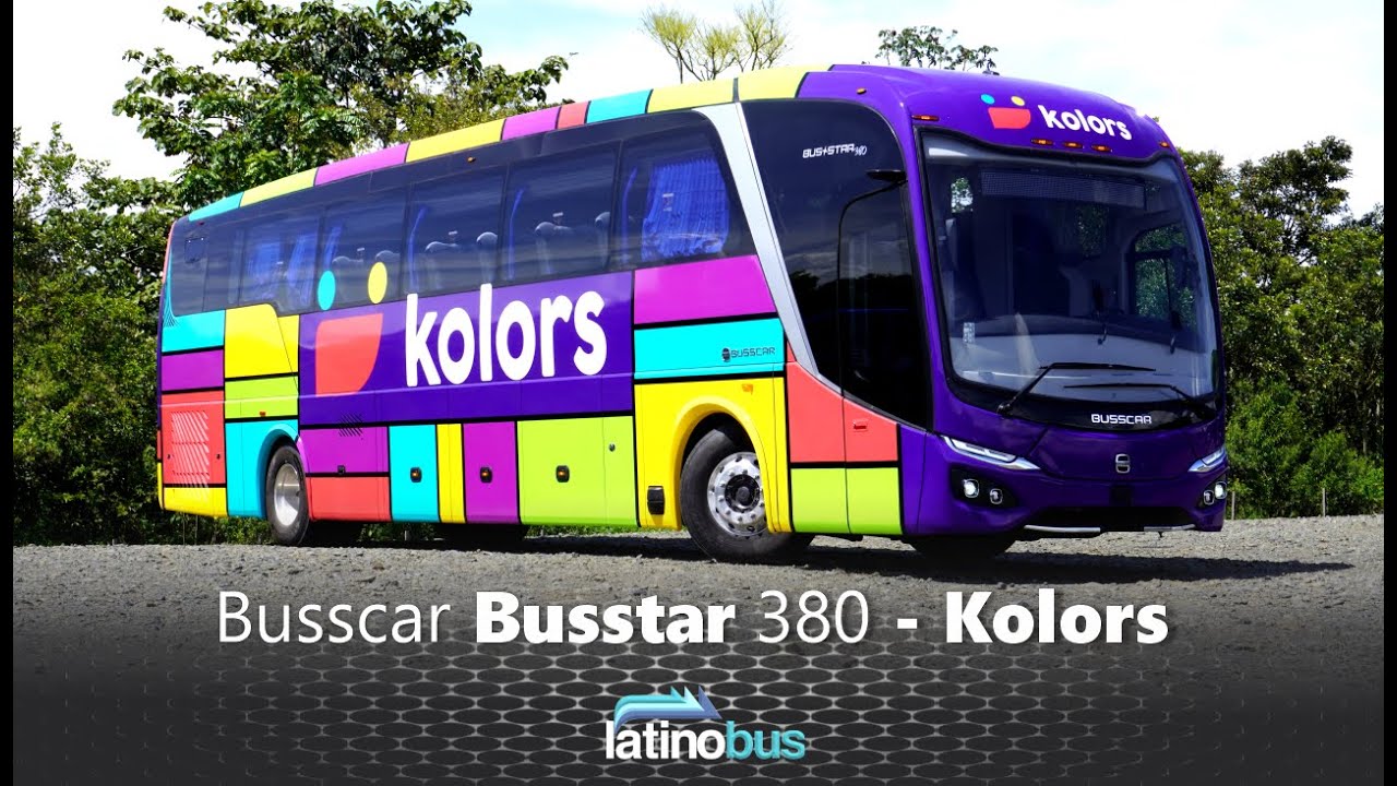 Latinobus POV: Busscar Busstar 380 S2 de  Kolors - México