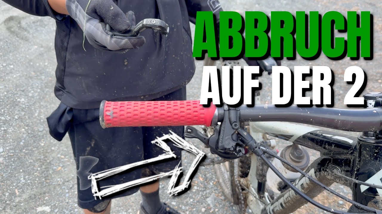 Abbruch nach der 2. Abfahrt || Bikepark Sankt Andreasberg