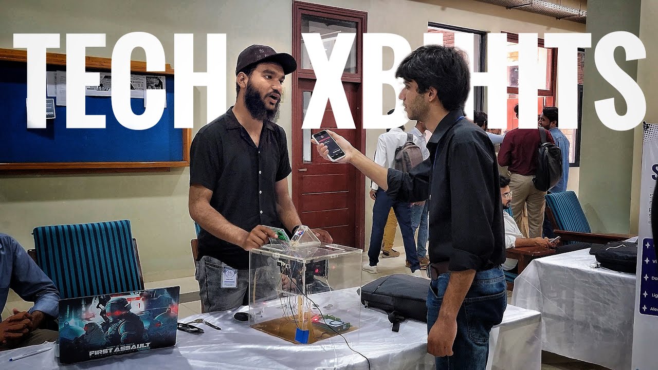 Air University Multan Tech Exhibit’s AI 🤖 and Bots 👾 