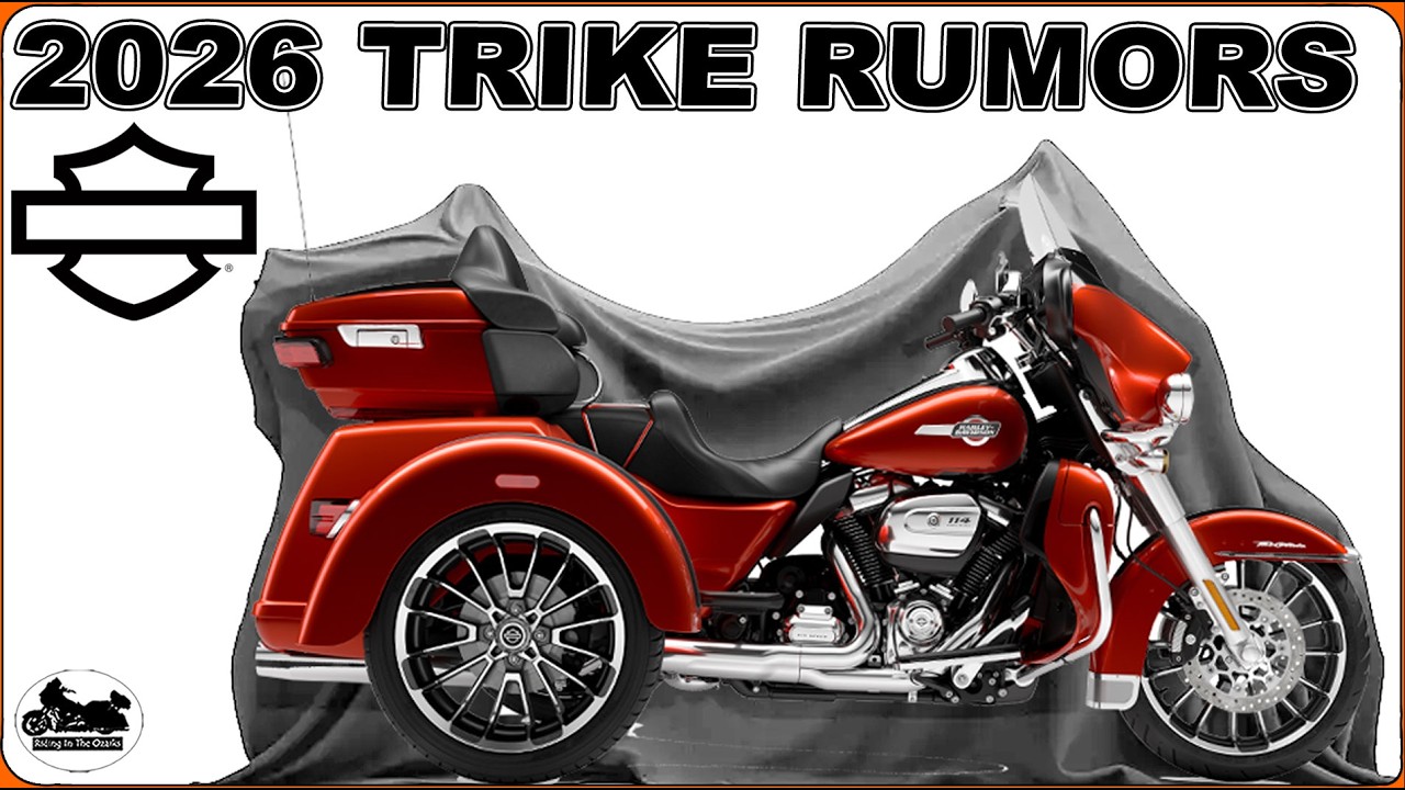 Слухи о трайке HARLEY-DAVIDSON? Обновления в 2026 году