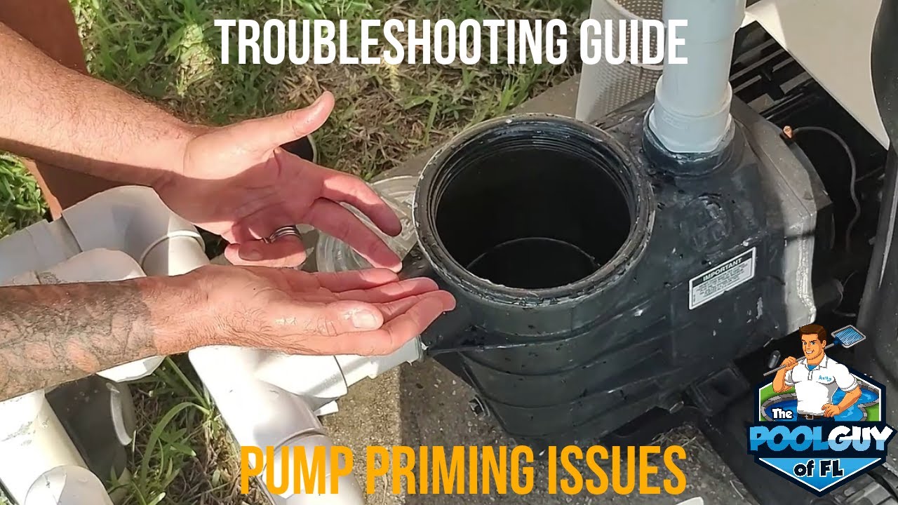 YOUR POOL PUMP NOT PRIMING? TROUBLESHOOTING GUIDE🤔