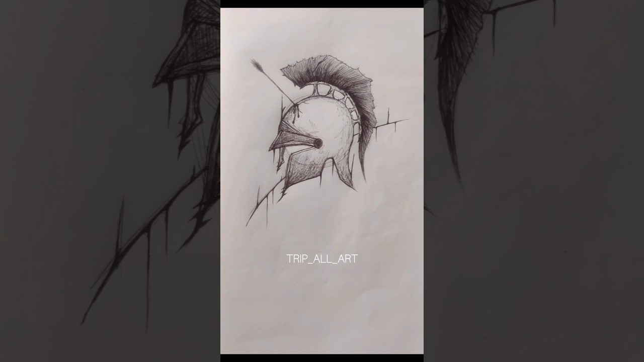 quick sketch Warrior  