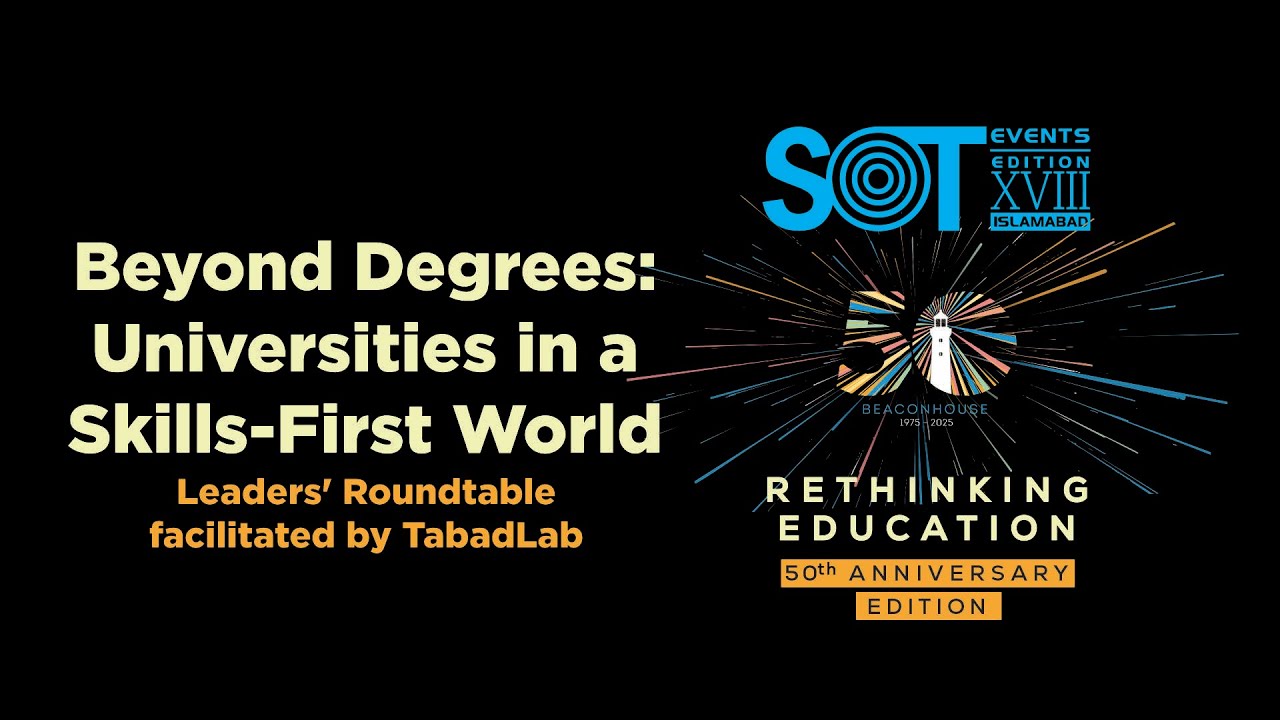 Beyond Degrees: Universities in a Skills-First World |  SOT XVIII | 50th Anniversary Edition