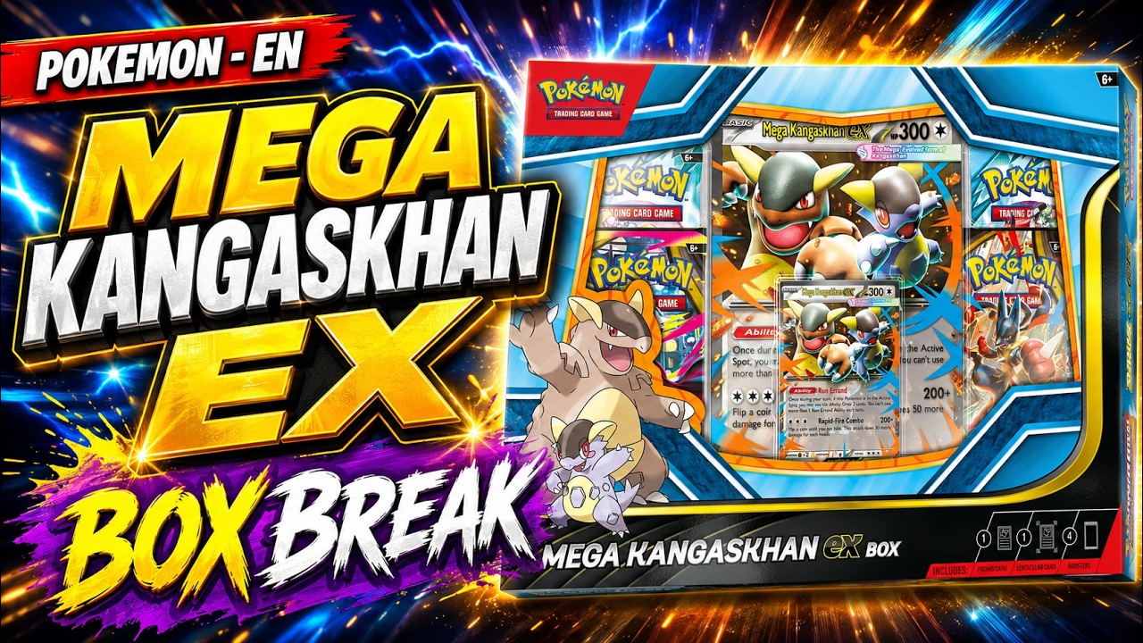🔥 Mega Kangaskhan ex Box - Break 🔥- Pokemon TCG