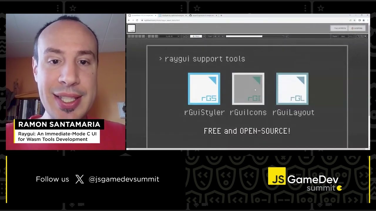 raygui - JsGame Dev Summit 2023 presentation