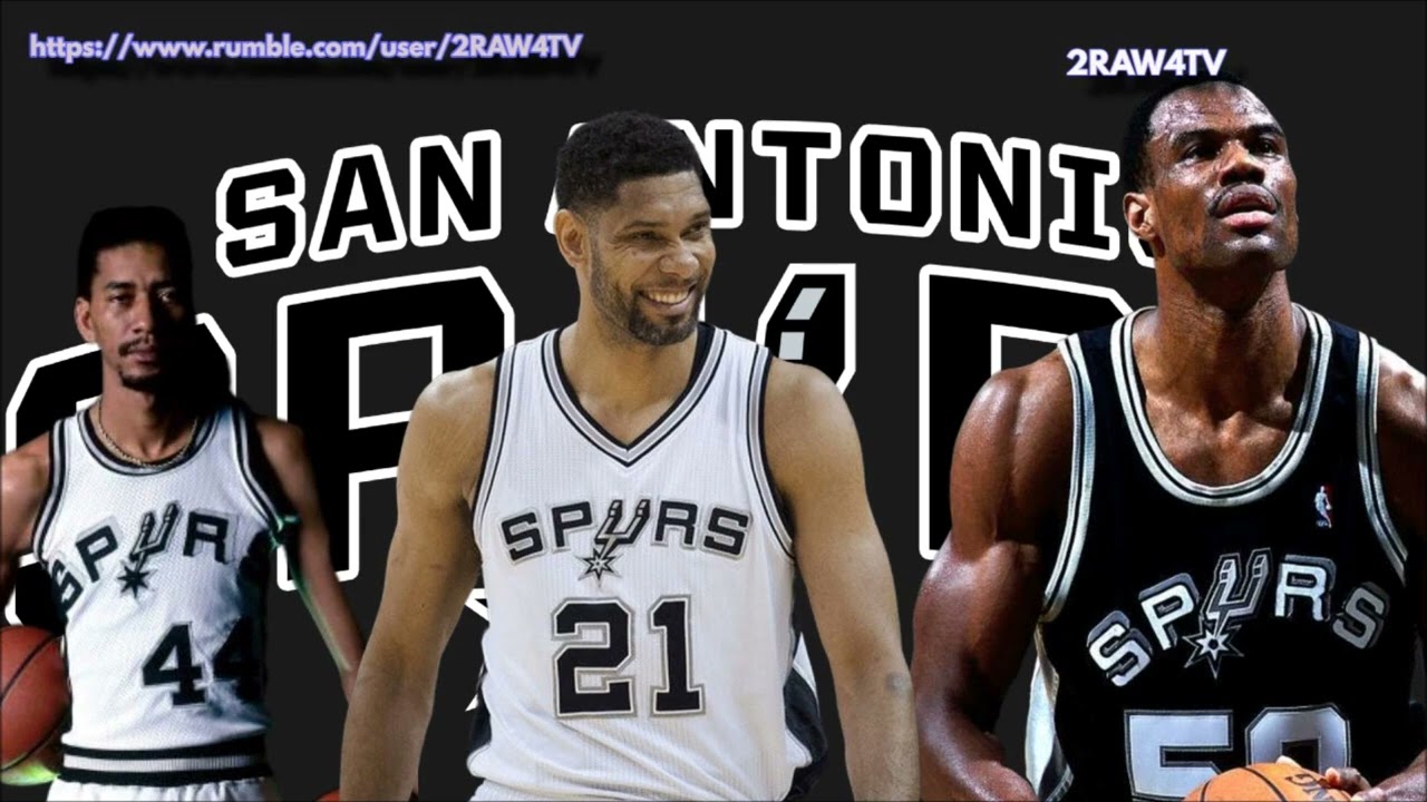 THE THREE GREATEST SAN ANTONIO SPURS PLAYERS OF ALL-TIME! #2raw4tv