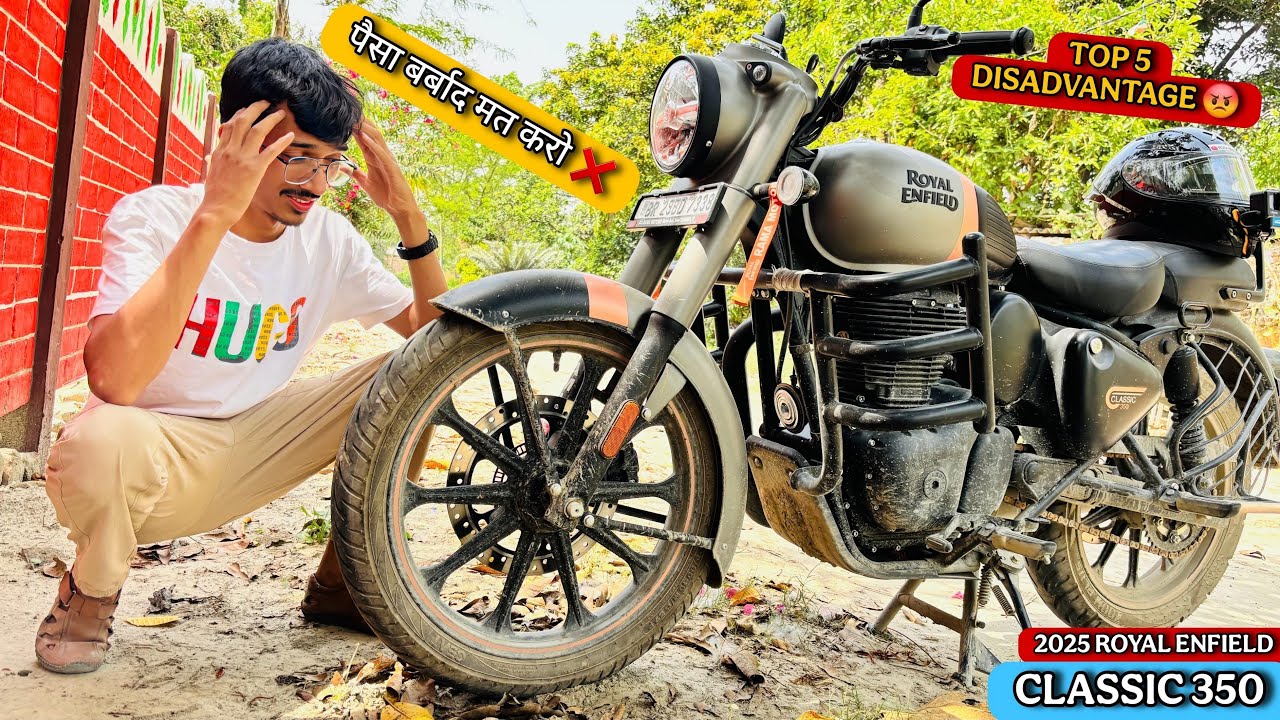 Top 5 Disadvantages 2025 Royal Enfield Classic 350 Gun Metal Grey | Classic 350 | Royal Enfield