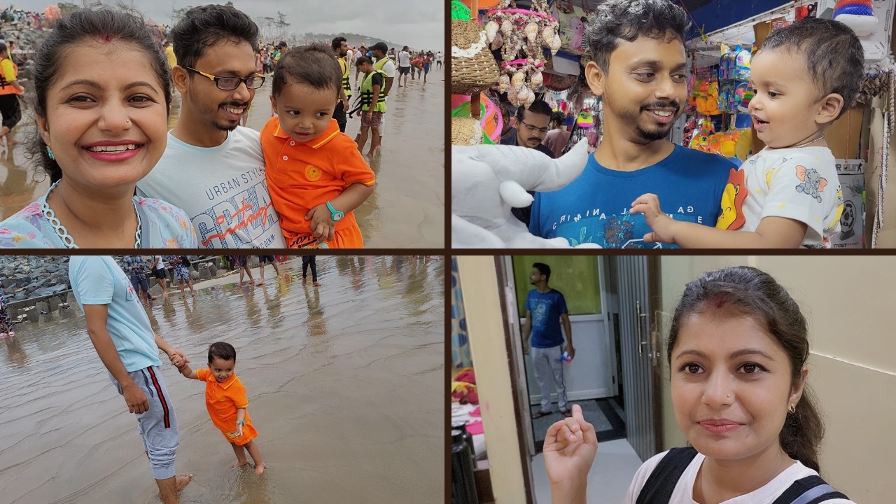 দিঘায় দ্বিতীয় দিন ! | Day 2 in Digha