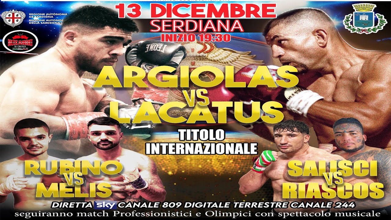 🇮🇹Bazooka Boxing Events:Il Grande Evento del 13 Dicembre - FightersLife TV DTT 244-Sky 809🔥