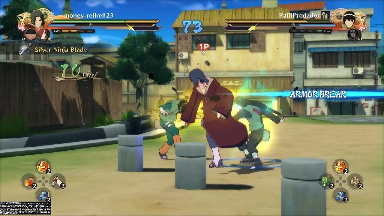NARUTO SHIPPUDEN: Ranked Match Rell Vs Spammer