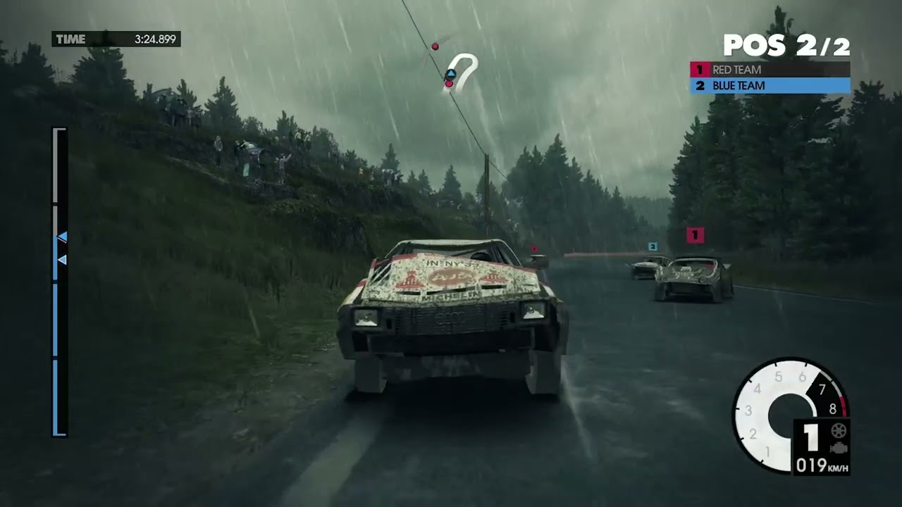 DiRT 3 Cat N Mouse 27.01.2026, 4vs4 turned into 3vs3 as phil had a call