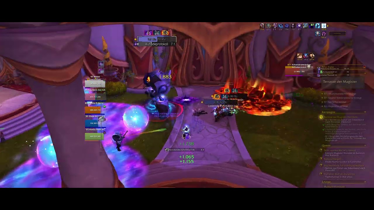 Vorabzugang Silbermond Anhängerdungeon Terasse der Magister