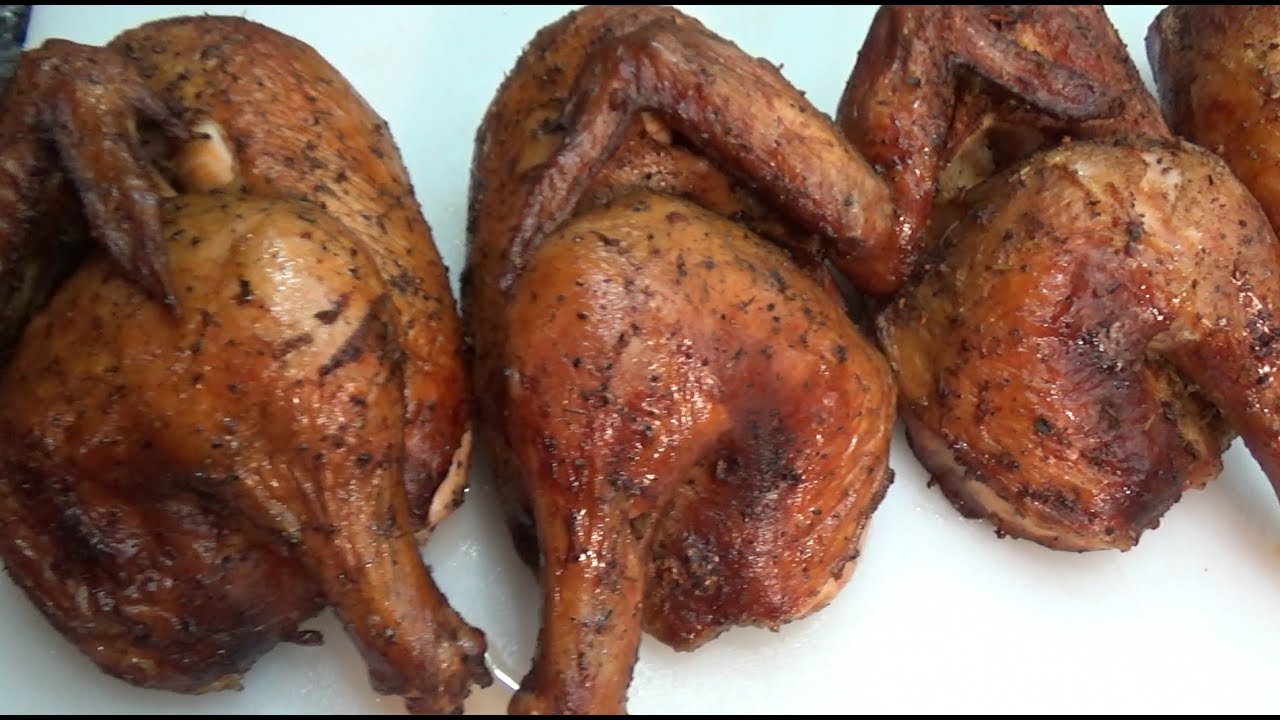 Курица, копчёная в печи-барреле по технологии Sous Vide