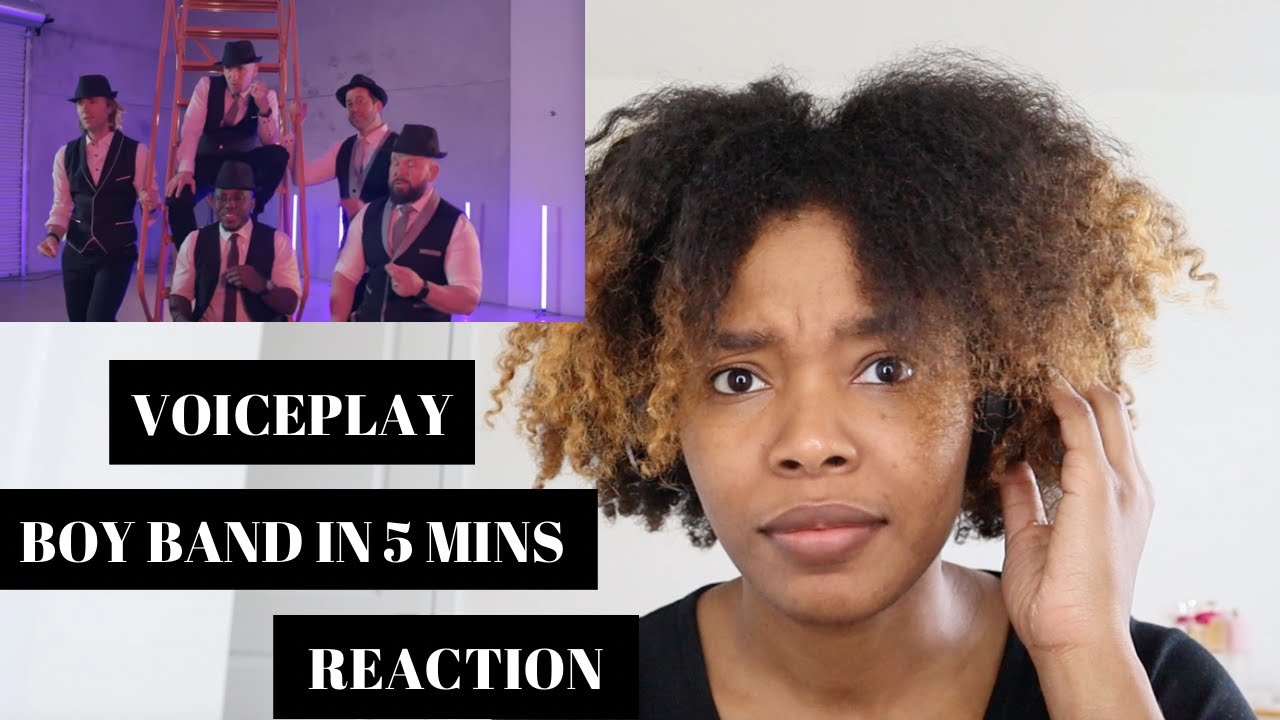 Watch Me React to VoicePlay - Boy Band in 5 Minutes | Reaction Video | ayojess