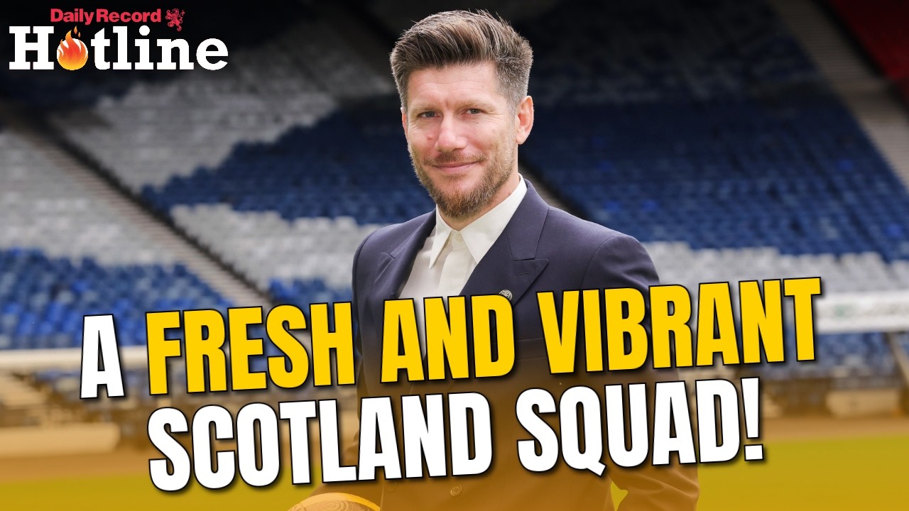 Sebastian Pocognoli's FRESH AND VIBRANT Scotland squad we can all get excited by! | Hotline Live