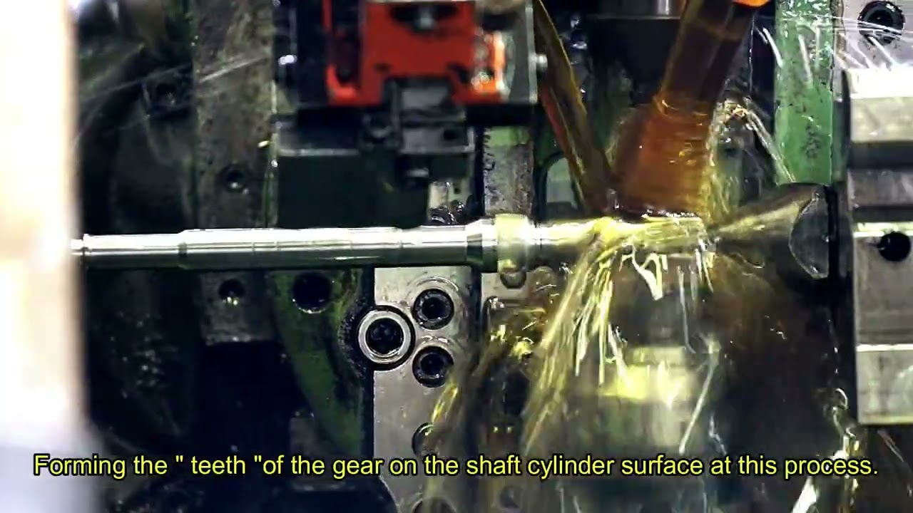 Hobbing of cylindrical gear(shaft helical gear)