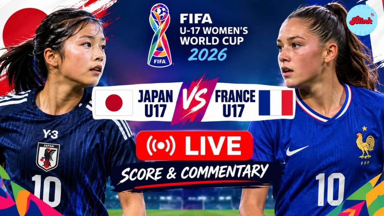 LIVE | Japan U17 vs France U17 | FIFA U-17 Women's World Cup 2026 | Live Score & Commentary