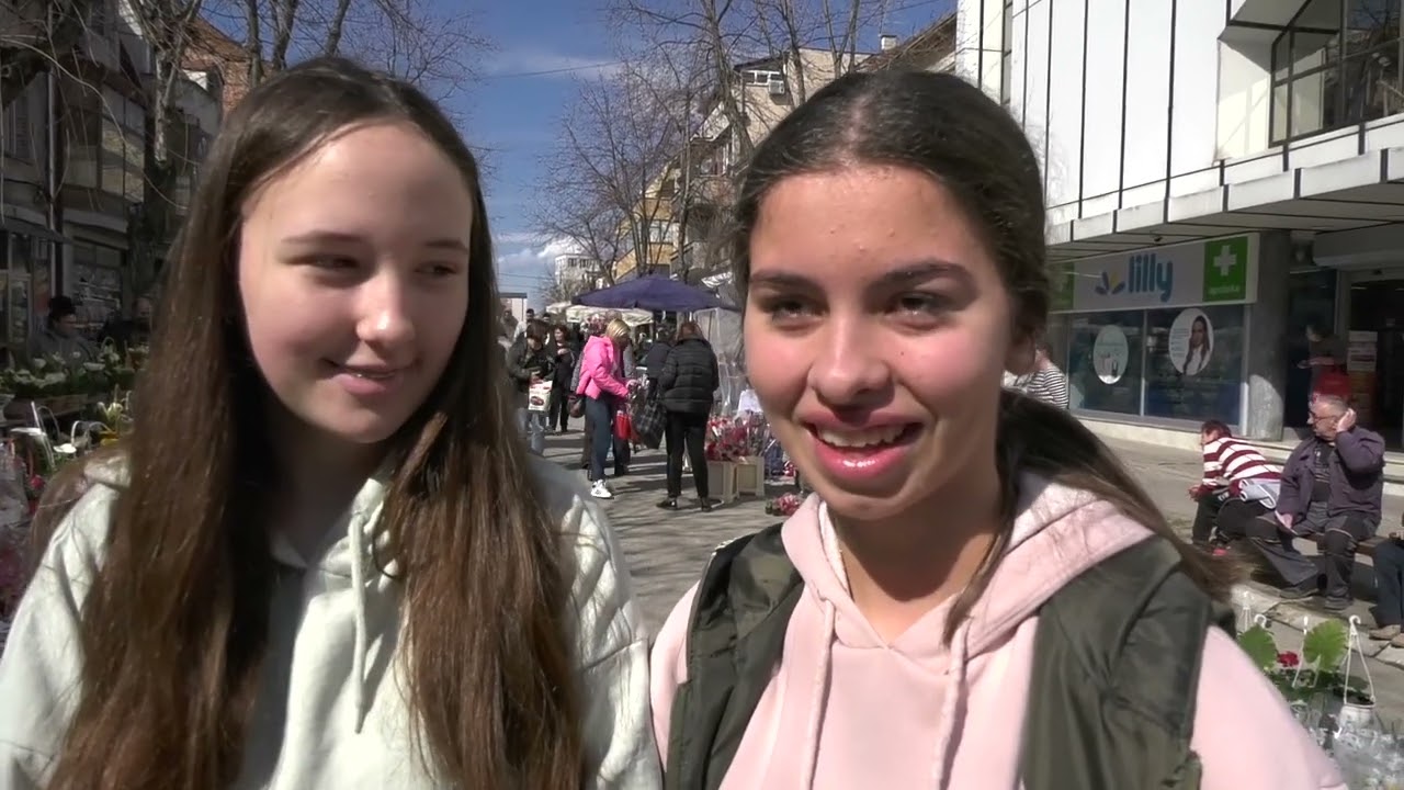 Atmosfera za 8. mart u centru Smederevske Palanke