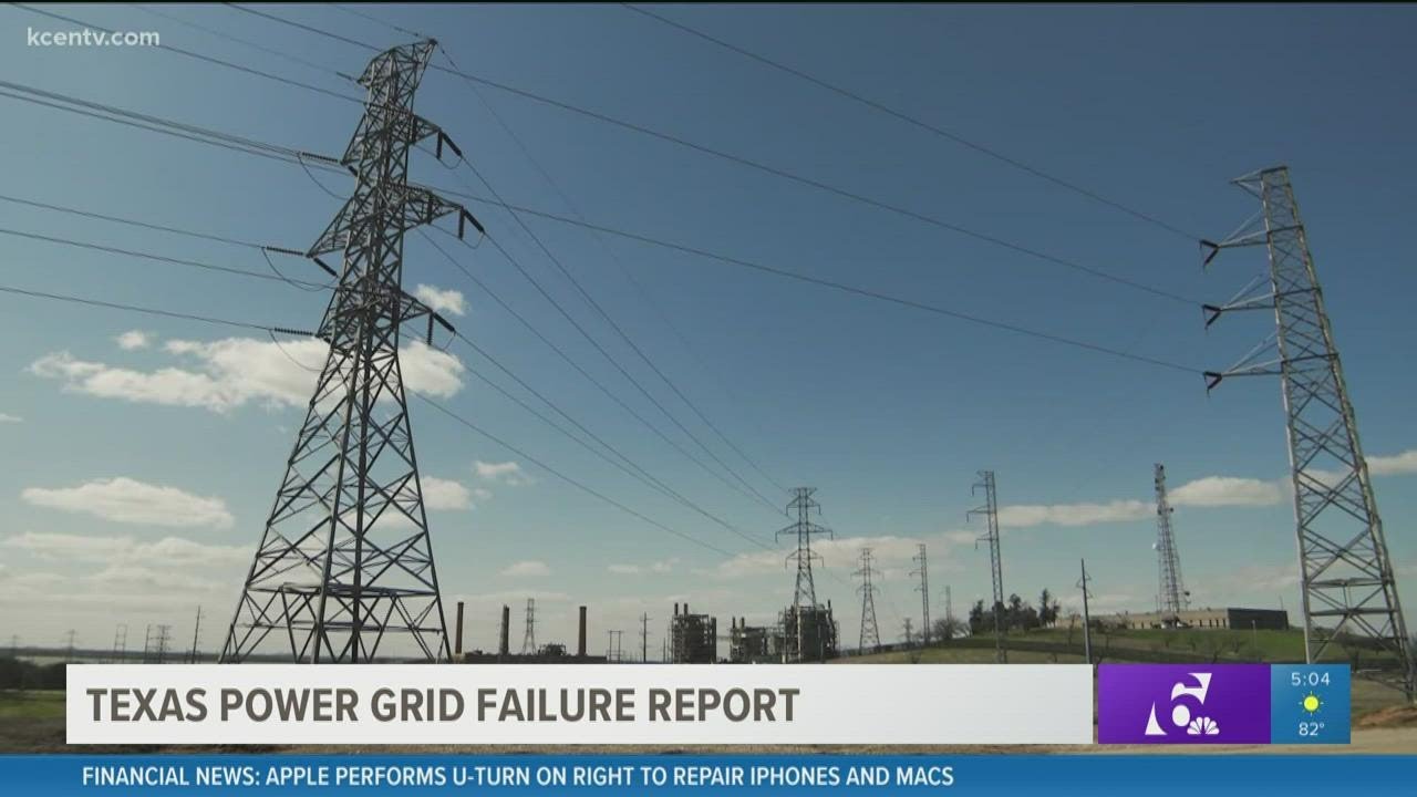 Texas power grid failure report