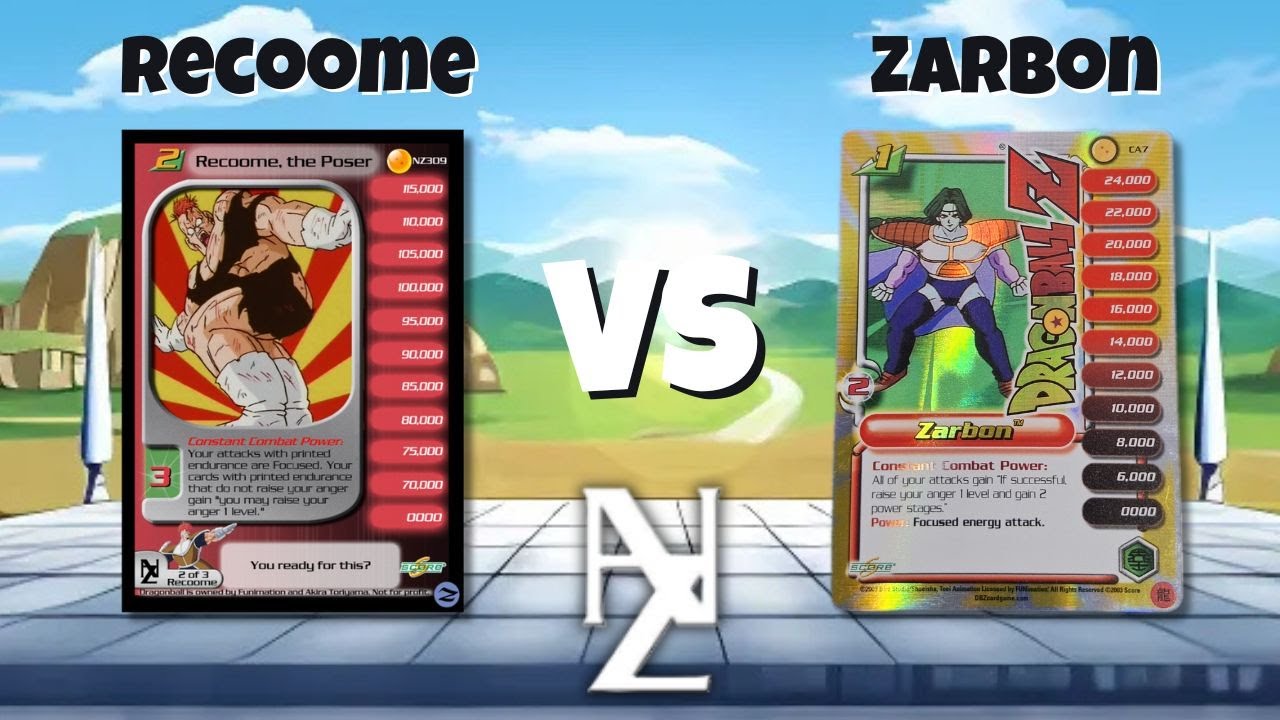 Dragon Ball Z Score Z NZ Event Gameplay (Recoome vs Zarbon)