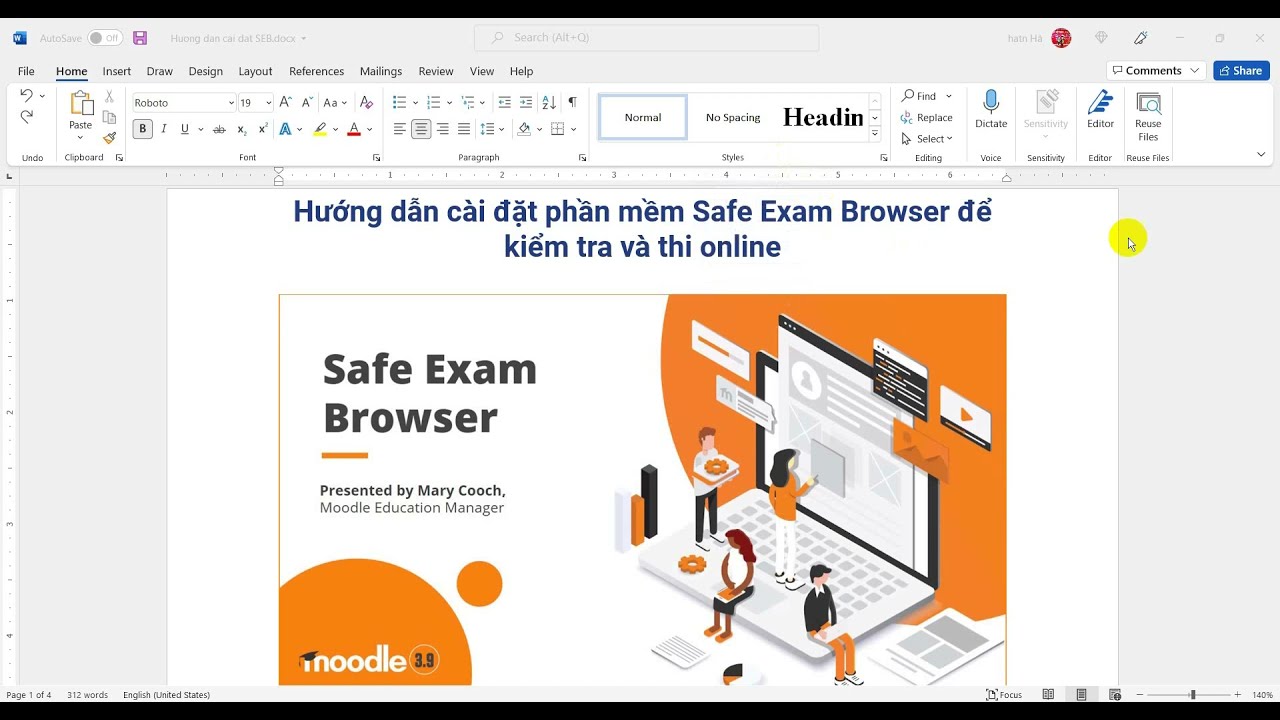 Hướng dẫn c&agrave;i đặt phần mềm Safe Exam Browser để tham gia kiểm tra hoặc thi online