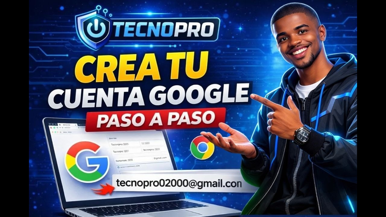 Cómo Crear una Cuenta de Google Paso a Paso (2026) | Gmail Fácil para Principiantes