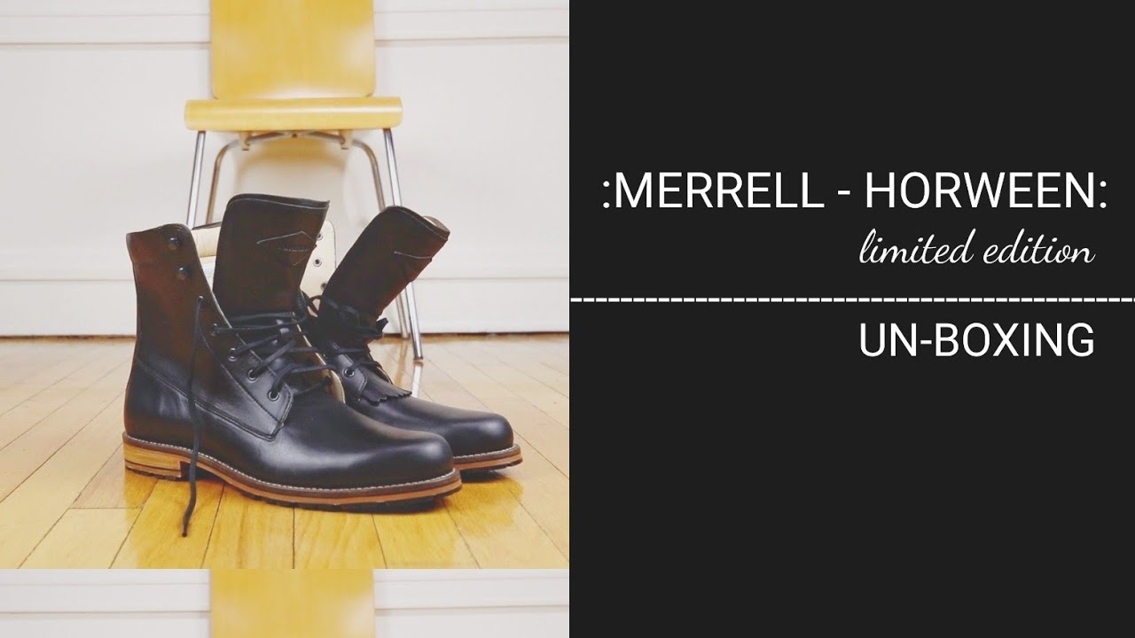 MERRELL - HORWEEN -WAYFARER  | unboxing  | The Boot Guy Reviews