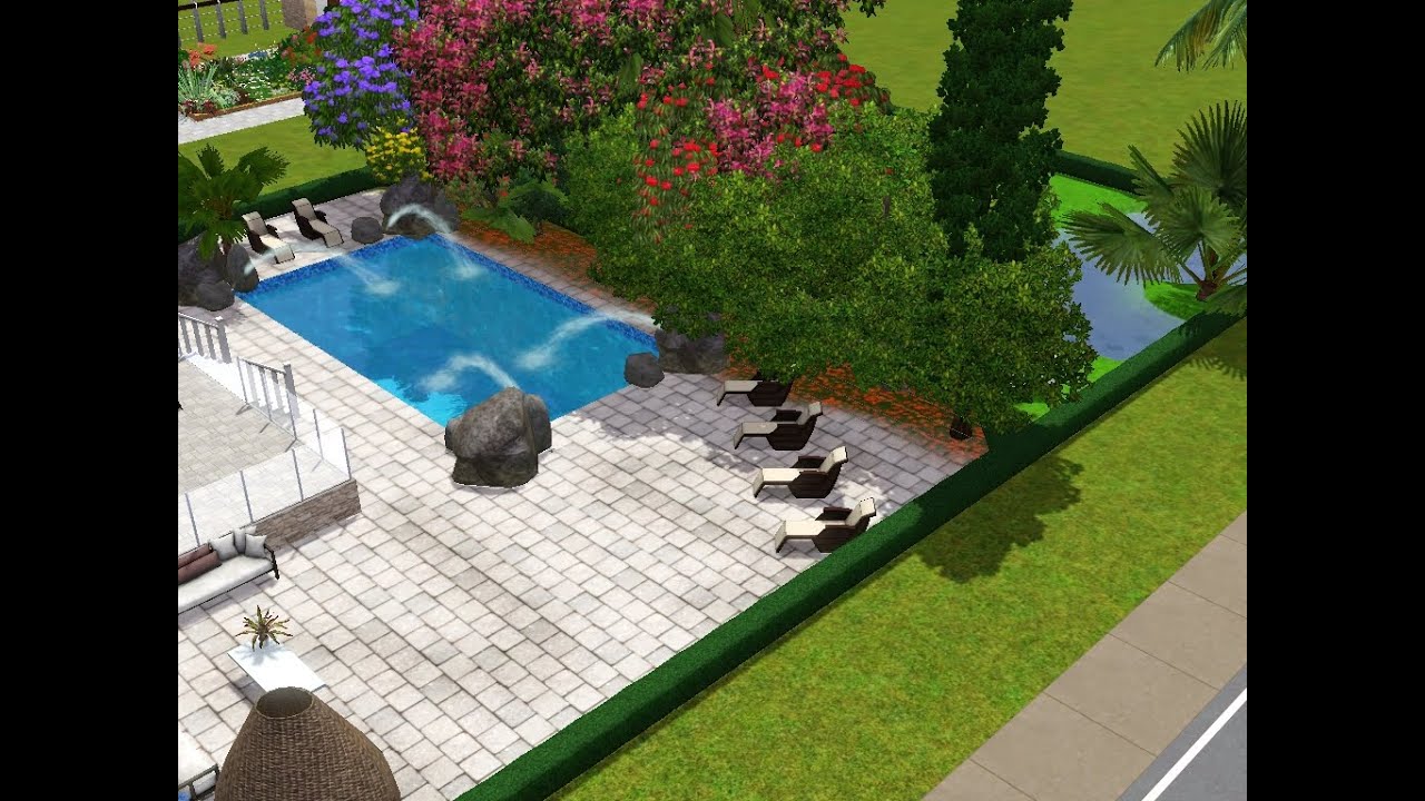 The Sims3 Luxus családi ház építés
