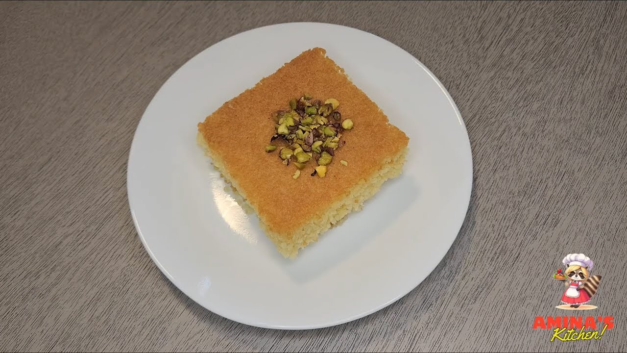 Soft Semolina Cake recipe for beginners
