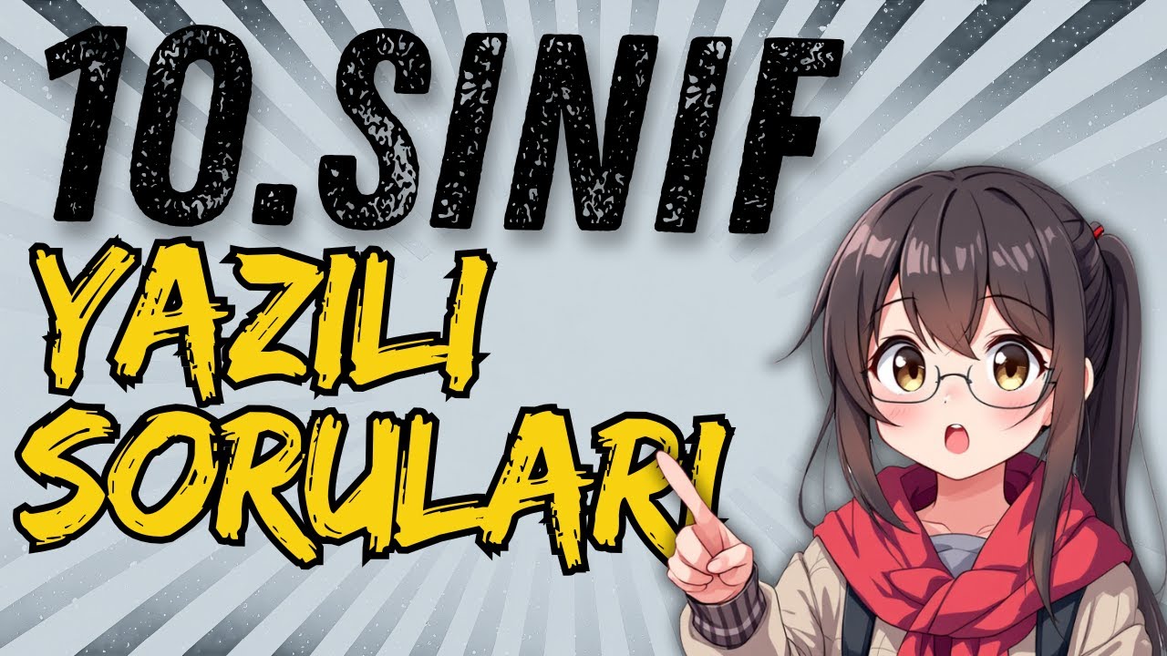 10. SINIF İNGİLİZCE 1. DÖNEM 1. YAZILI