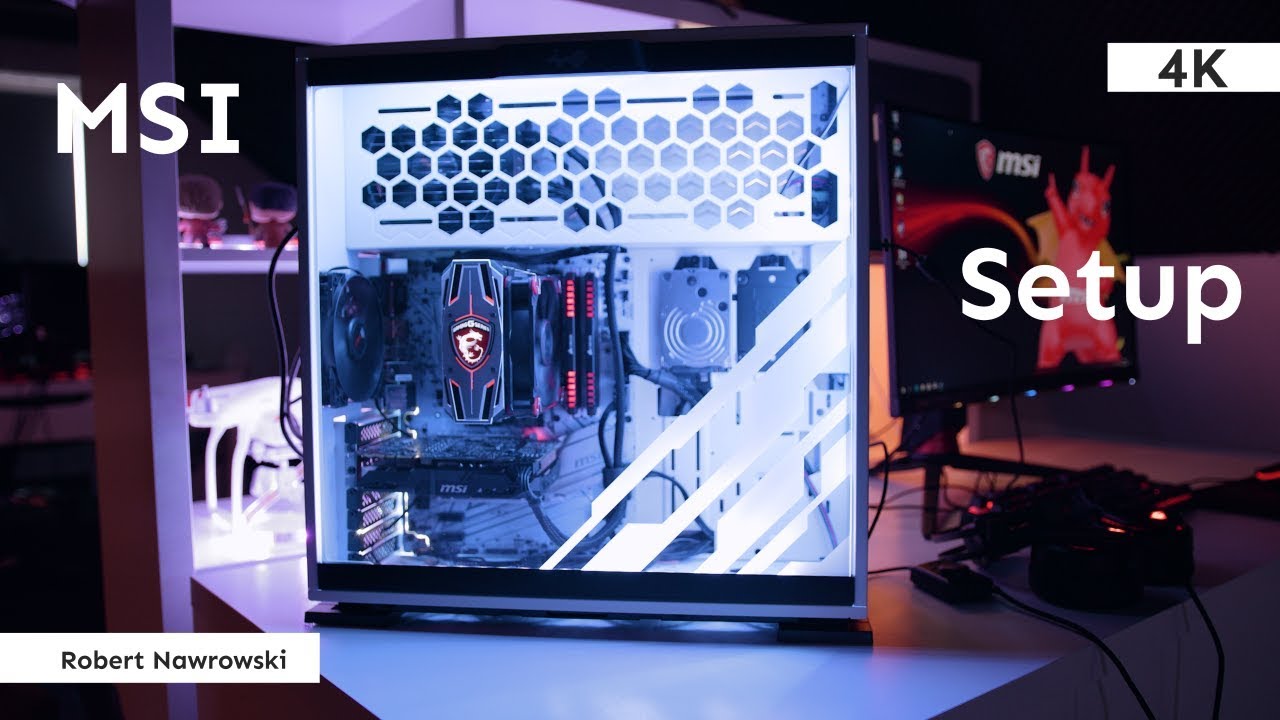 Setup Powered by MSI z płytą gł&oacute;wną B360 GAMING Arctic | Robert Nawrowski